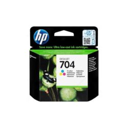 HP 704 Color Ink Cartridge (Small)