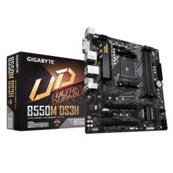 GIGABYTE B550M DS3H MOTHERBOARD