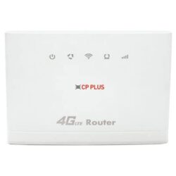 CP Plus 4G Router- Wireless 300Mbps Speed - Quad Antenna Support