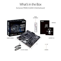MOTHERBOARD ASUS PRIME A-320 M-K