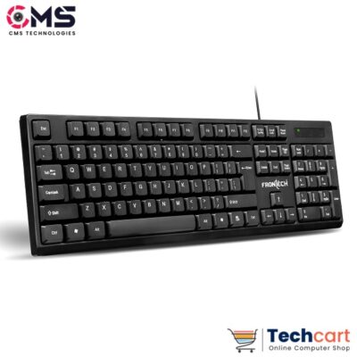 Keyboard Frontech Wired Black USB Keyboard-0046