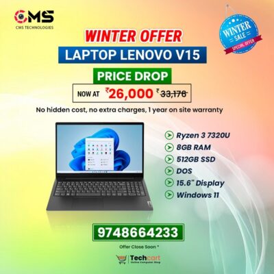 Laptop Lenovo V15 82YU00W6IN