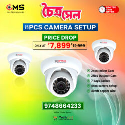 4 PCS CAMERA SETUP