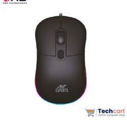 Ant Esports GM40 2400DPI RGB Wired Gaming Mouse Black