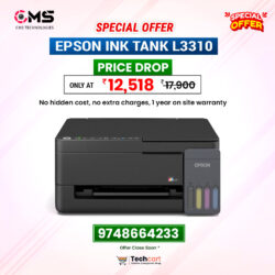 Epson EcoTank L3310 A4 All-in-One Ink Tank Printer