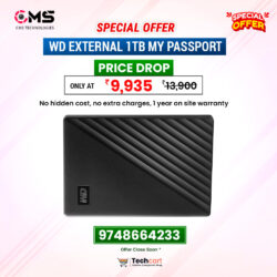 HDD WD External 1TB My Passport